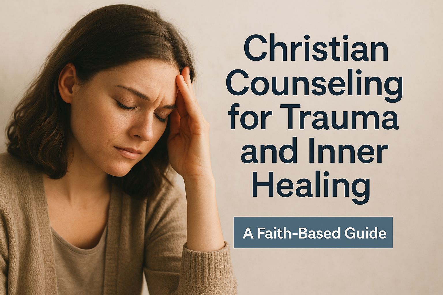 Christian Counseling for Trauma and Inner Healing: A Faith-Based Guide