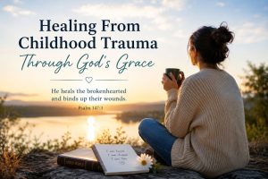 Christian healing and recovery from childhood trauma through God’s grace.