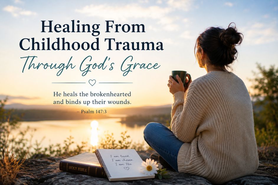 Christian healing and recovery from childhood trauma through God’s grace.