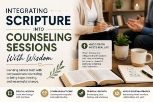 Integrating Scripture into counseling sessions with wisdom